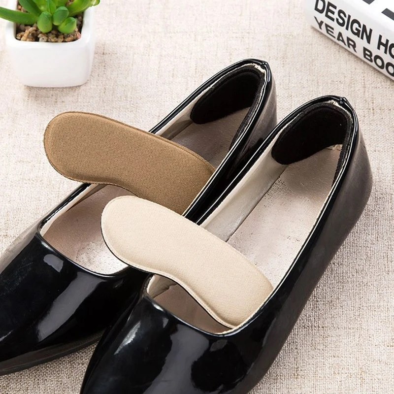 4pcs Insoles Patch High Heel Pads for Sneakers Back Sticker Antiwear Pain Relief Feet Pad Cushion Insert Insole Foot Care Insert