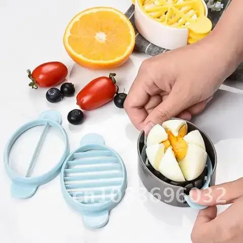 

Cooking Tool Egg Slicer Cutter Multifunctional Wheat Straw Mold Cutter Artifact Gadgets Kitchen Utensils Egg Dropshipping