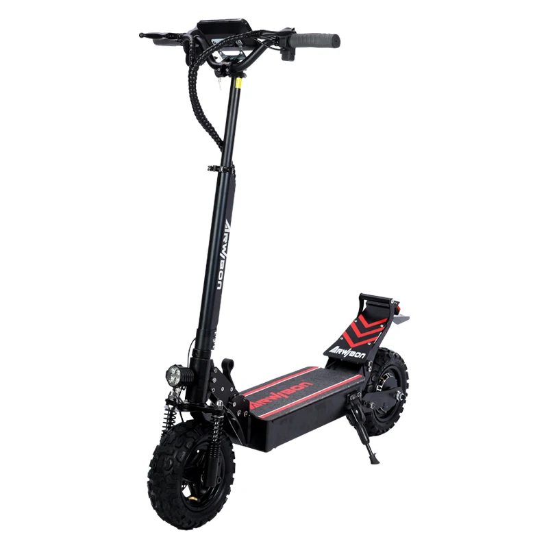 EU USA warehouse High Quality 55KM/H Fast Electric Scooter 2500W Dual Motor Foldable Off Road Tire Trotinette   kukirin g2 max china fat tire 70 mph fast motor high speed 100km h off road kugoo kirin g2 pro max electric scooters 1000w