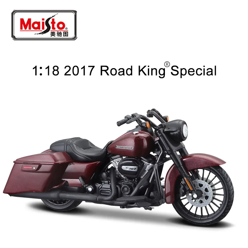 Maisto 1:18 Harley 2018 Cvo Breakthrough Die Casting Simulation Die Casting Alloy Surprise Motorcycle Collection Model Toy Gift 2
