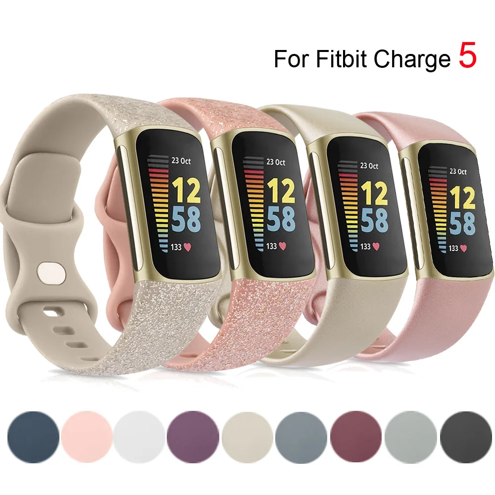 Cinturino Per Fitbit Charge 5 Cinturino In Silicone Cinturino Di Ricambio Cinturino Da Polso Per Fitbit Charge 5 Accessori Smartwatch