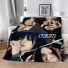 KPOP ITZY Printed Blanket for Bed Sofa Armchair Picnic Blankets Warm Blanket Comfortable Blanket Home Travel Birthday 5