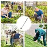 Long Handle Garden Weeder Long Handle Hand Garden Weeder Multi-Functional Gardening Weeder For Fields Farms Courtyards Vegetable 5