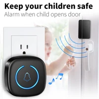 Sensor magnético de porta e janela tipo dividido, sem fio, 60 músicas, proteção doméstica, segurança, alarme antirroubo, lembrete de volume - Imagem 5