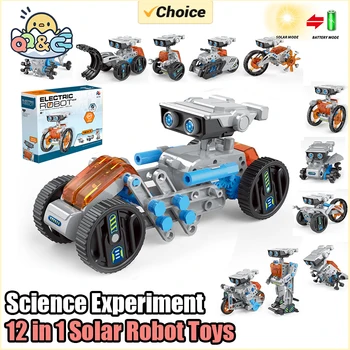 Juguete de Robot Solar 12 en 1 1