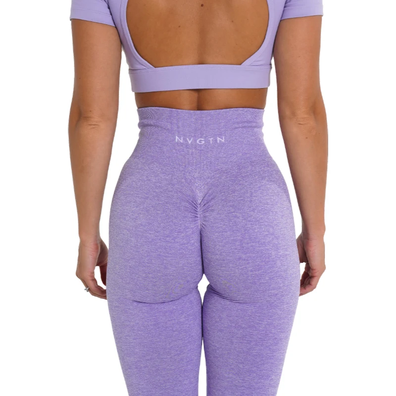 Women's Speckled Scrunch Seamless Leggings for Workout sports leggings