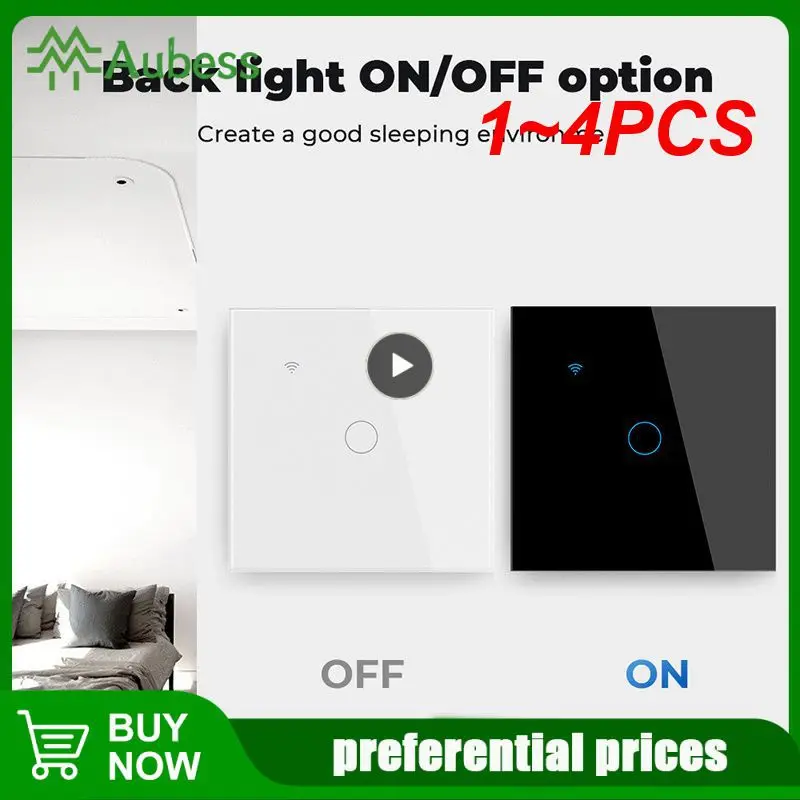 

Умный водонагреватель Tuya EU с Wi-Fi, 40 А, 8000 Вт, 1-4 шт.