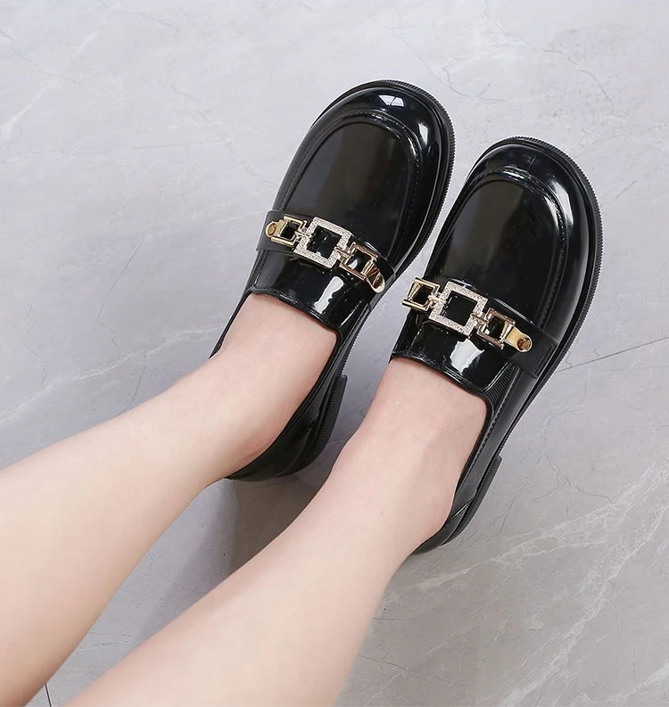 フラットシューズ [LOULOUSEOUL]Buckle Fur Flat Shoes- CREAM LOULOUSEOUL]Buckle Fur Flat Shoes- CREAM (Loulouseoul
