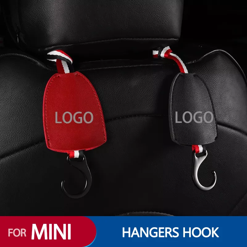 

For MINI Cooper Auto Interior Styling Car Seat Back Headrest Multifunction Organizer Hangers Hook Up Accessories