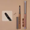 1PC Sandalwood Gel Painting Brush Nail Art For Gel Tip Extension Acrylic Builder Accessory Nail Art Brushes 5