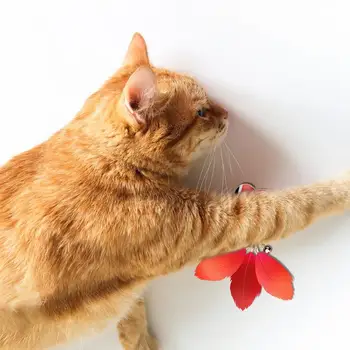 Creative Small Goldfish Toy Automatic Intelligent Teasing Red Kitifish Cat Toy USB Charging Cat Best Partner Pet Power Toy 3