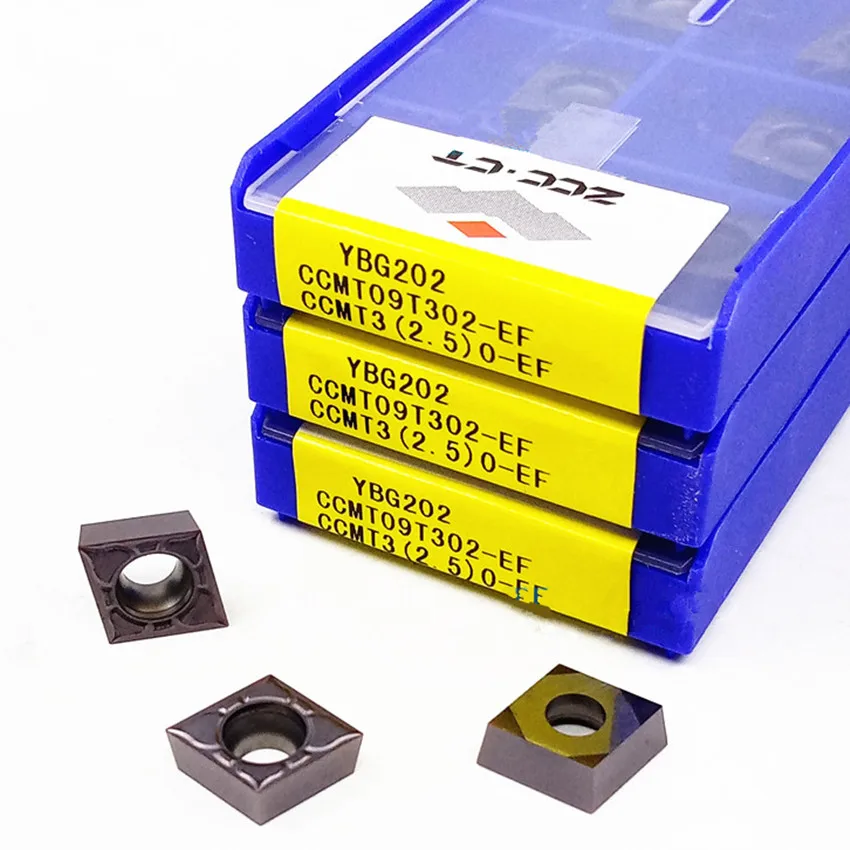 карбидные вставки для ЧПУ CCMT09T302-EF