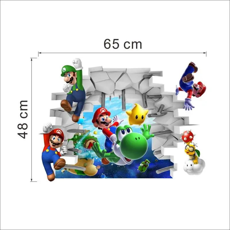 Super Mario Bros Figura de desenho japonês Pop Game Retrô Impressão  artística Pôster para meninos banheiro Decoração de parede Desenho Pintura  Anime Imagens de Jogo para Banheiro Arte de Parede Decoração de