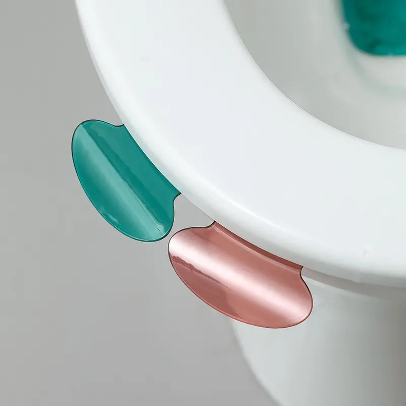 1pcs Portable Nordic Transparent Toilet Seat Lifter Toilet Lifting Device Avoid Touching Lid Handle WC Accessories
