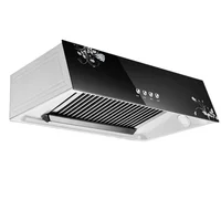 Suction Range Hood Household Kitchen Range Hood Chinese Small Automatic Cleaning Range Hood 2