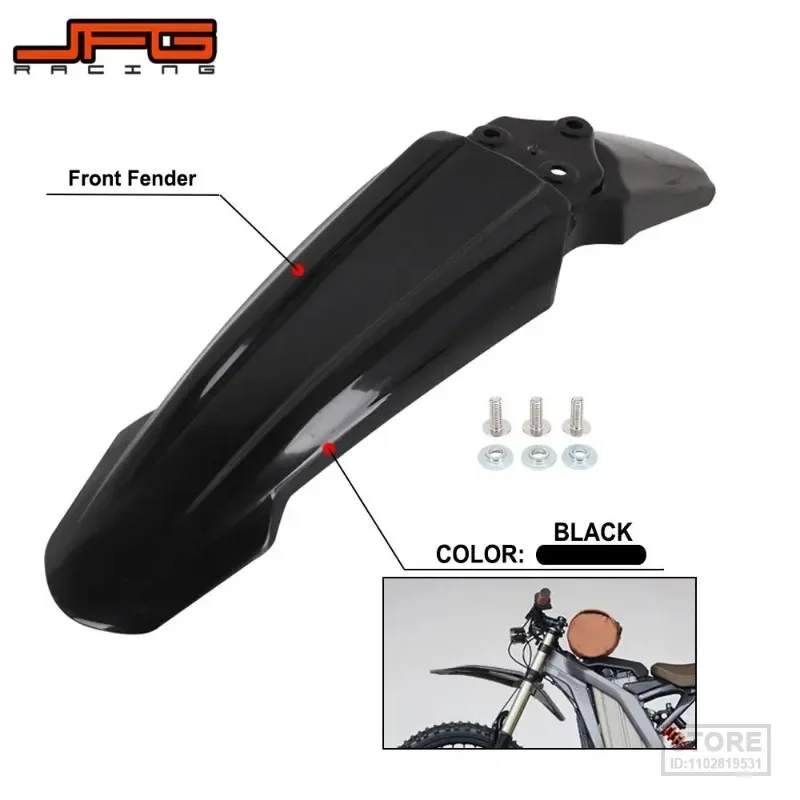 Per Sur Ron Sur-Ron Surron Electric Cross-Country Bike Moto Parafango Anteriore In Plastica Parafango Forcella Invertita