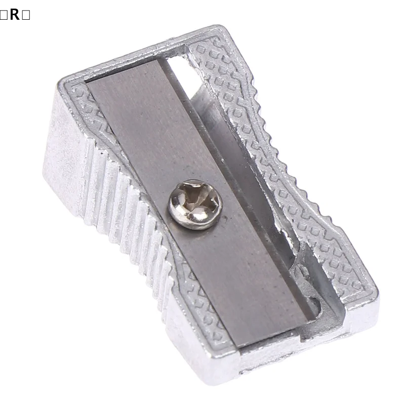 〔R〕연필깎이 베벨형 실용 문구류 싱글홀 알루미늄 합금〔Winter2〕