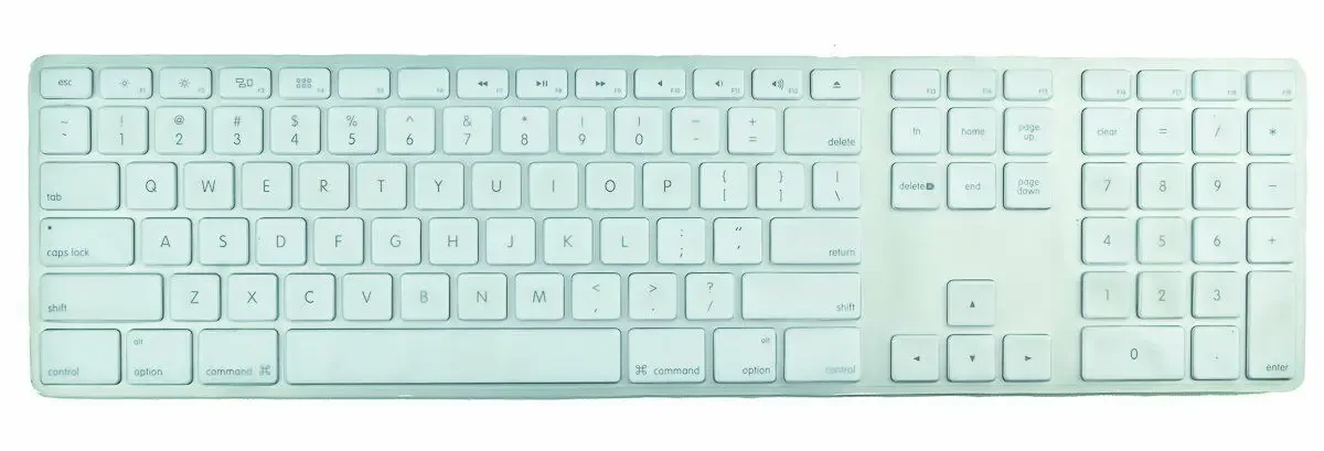 Premium Silicone Skin Cover Protector for Wired Desktop Keyboard