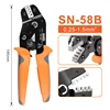 SN-58B EDM Crimper Plier Suitable For Dupont 2.54/2.8/3.96/4.8/6.3 Plug Spring Terminal Crimping Pliers Multitool Wire Stripper 3