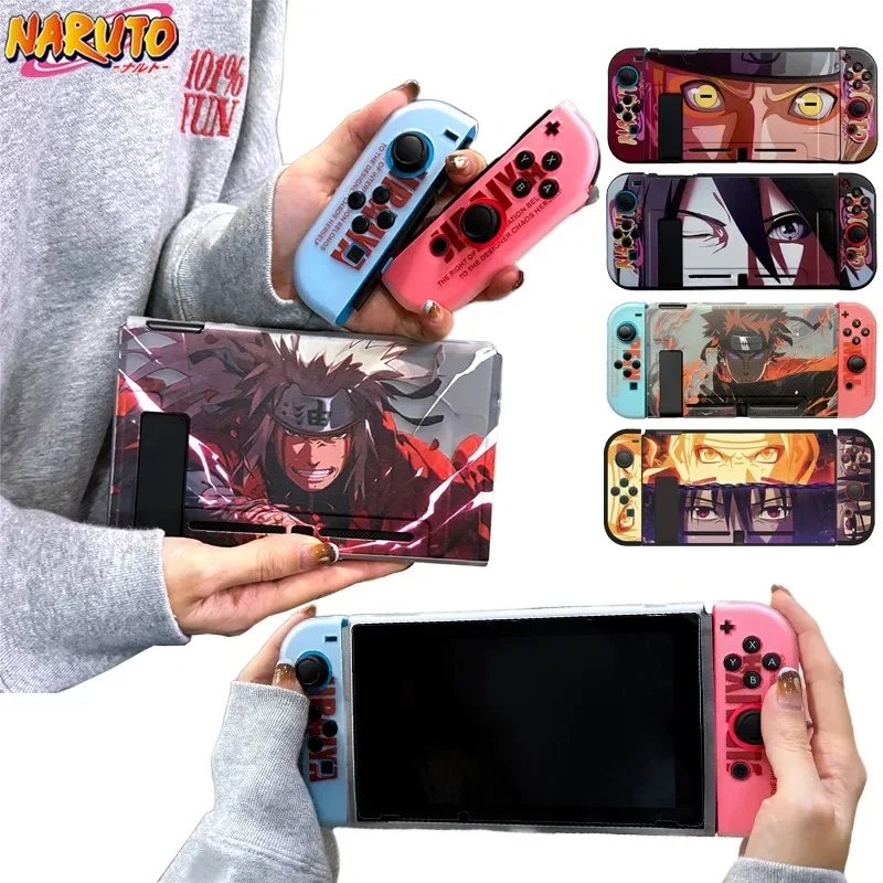 Custodia Anime Naruto Switch Per Nintendo Switch Ns Sasuke Accessori Per Cover Protettiva Morbida Separabile Jiraiya Switch Control Case