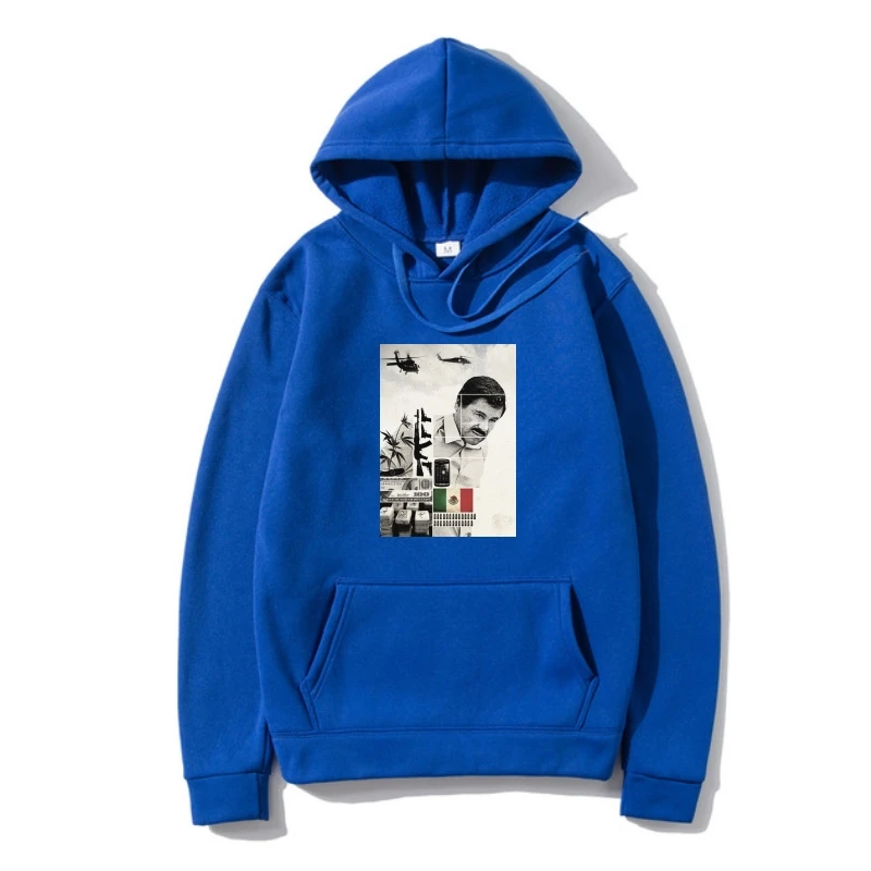 

El Chapo (Mexican Narco) Men Outerwear Printing Hoody New Fashion Design For Men Women
