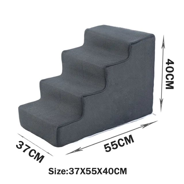 Pet Stairs Toys Cat Dog Ladder 2 3 4 Step Stairs for Dogs Puppy Ramp Detachable Sponge Pet Ladder Accessories 5
