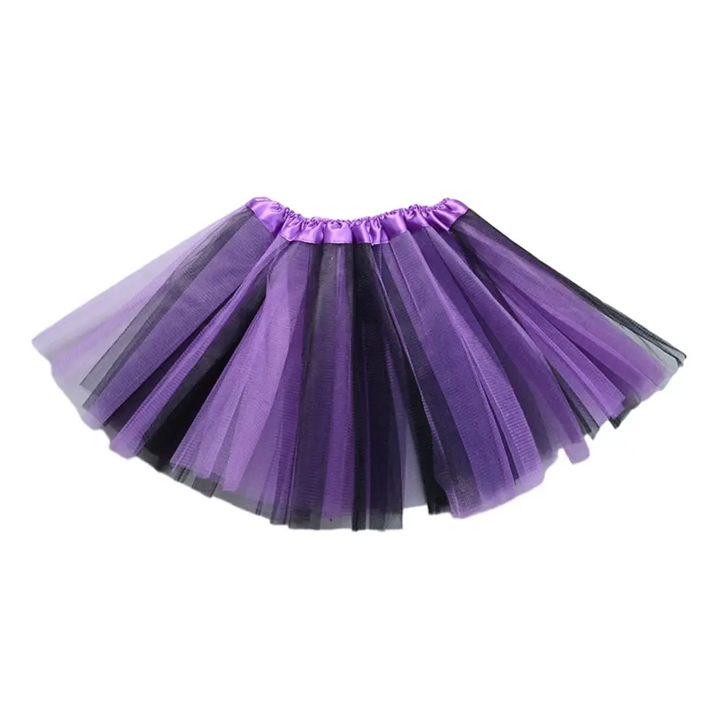 Colorful Tulle Tutu Skirt for Kids Dance and Party