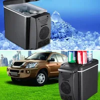 Réfrigérateur électrique pour voiture, 6L, 12V, mini réfrigérateur, congélateur, véhicule, chauffage indispensable, glacière, formateur électronique 5