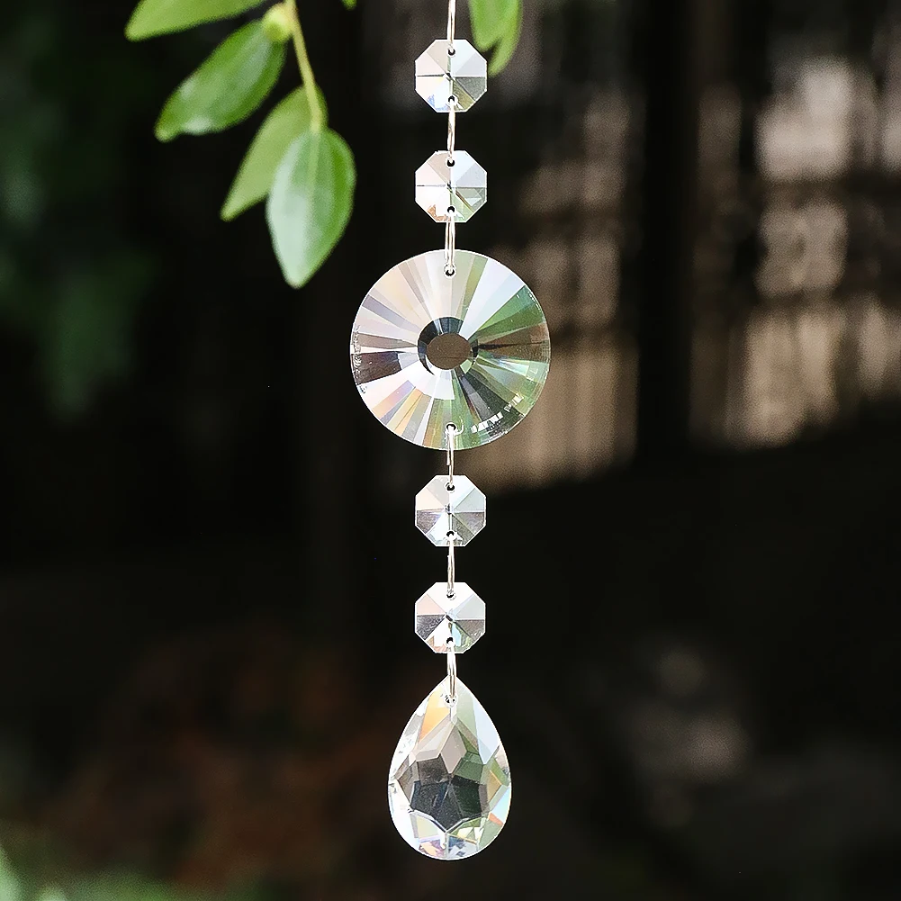 Lot De 12 Attrape-soleil En Cristal à Suspendre Pour Fenêtre