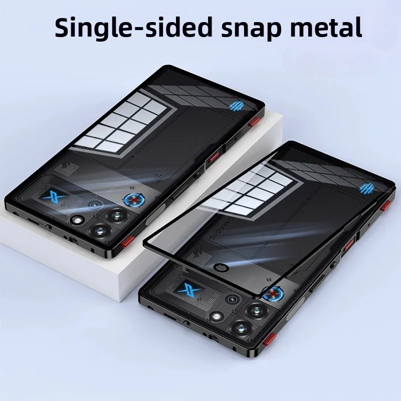 Magnetic Matte Texture Acrylic Case with Skin-Friendly Feel