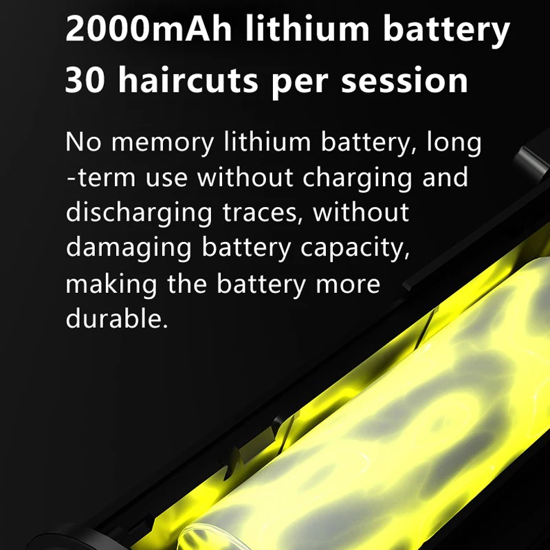 Riwa Hair Clipper Professional Barber hair Cutting Machine Man Husband Hair Trimmer Machine RE-6510 3