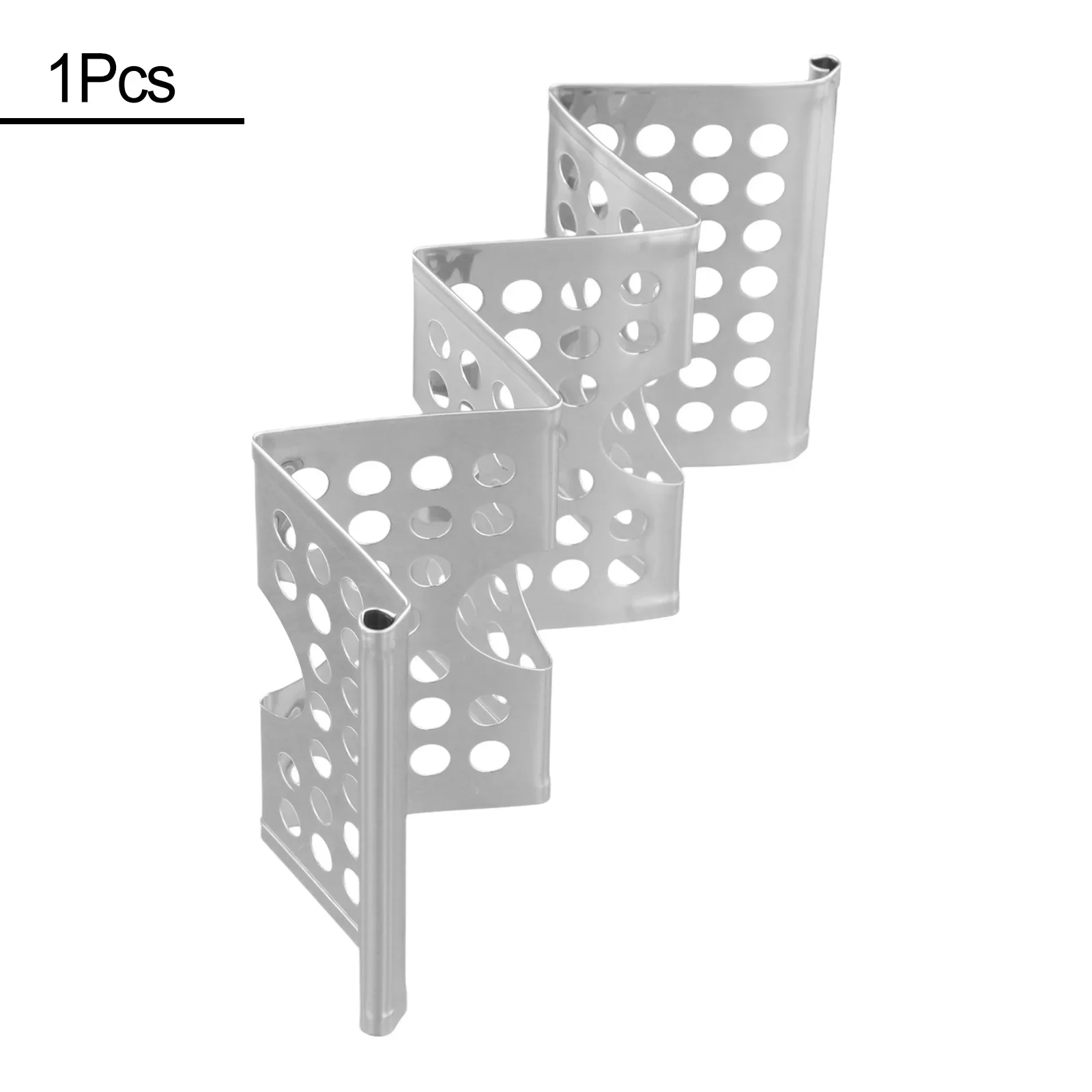 1pc Taco Stand Stainless Steel Taco Holder Fast Heating 3 Tortillas Tray Pancake Racks Plates Display Stand Kitchen Tools