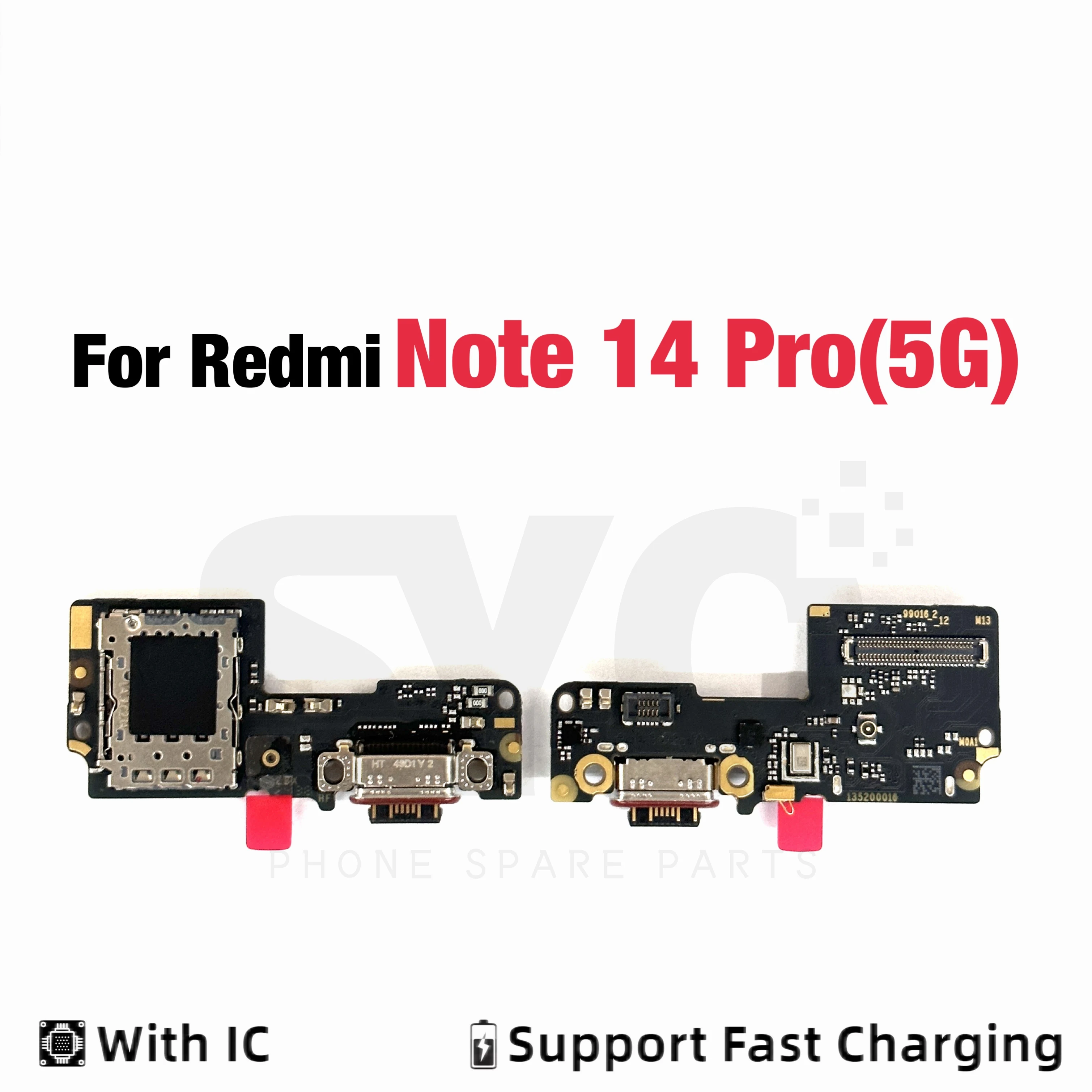 Connecteur De Charge Carte Mère Pour Xiaomi Redmi 14C / 14R / POCO C75 - Neuf