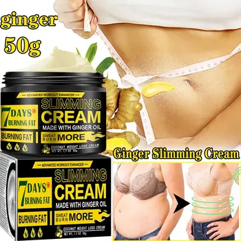 Slimming 7 DAYS Ginger Cellulite Fat Burning Cream - Free Shipping 01