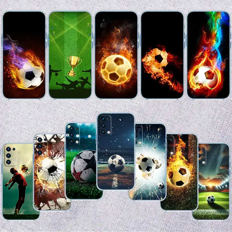 Sleek Football Soccer-Themed Phone Case