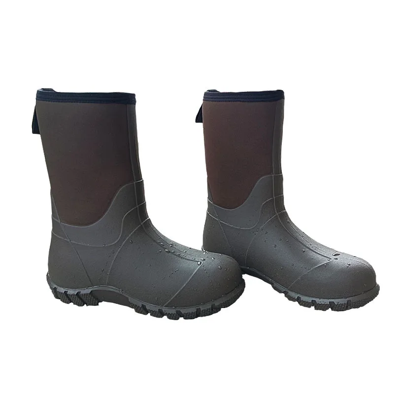 Bottes camouflage pêche et chasse - Rainshoes antidérapants bionique feuilles d'érable pour forêt