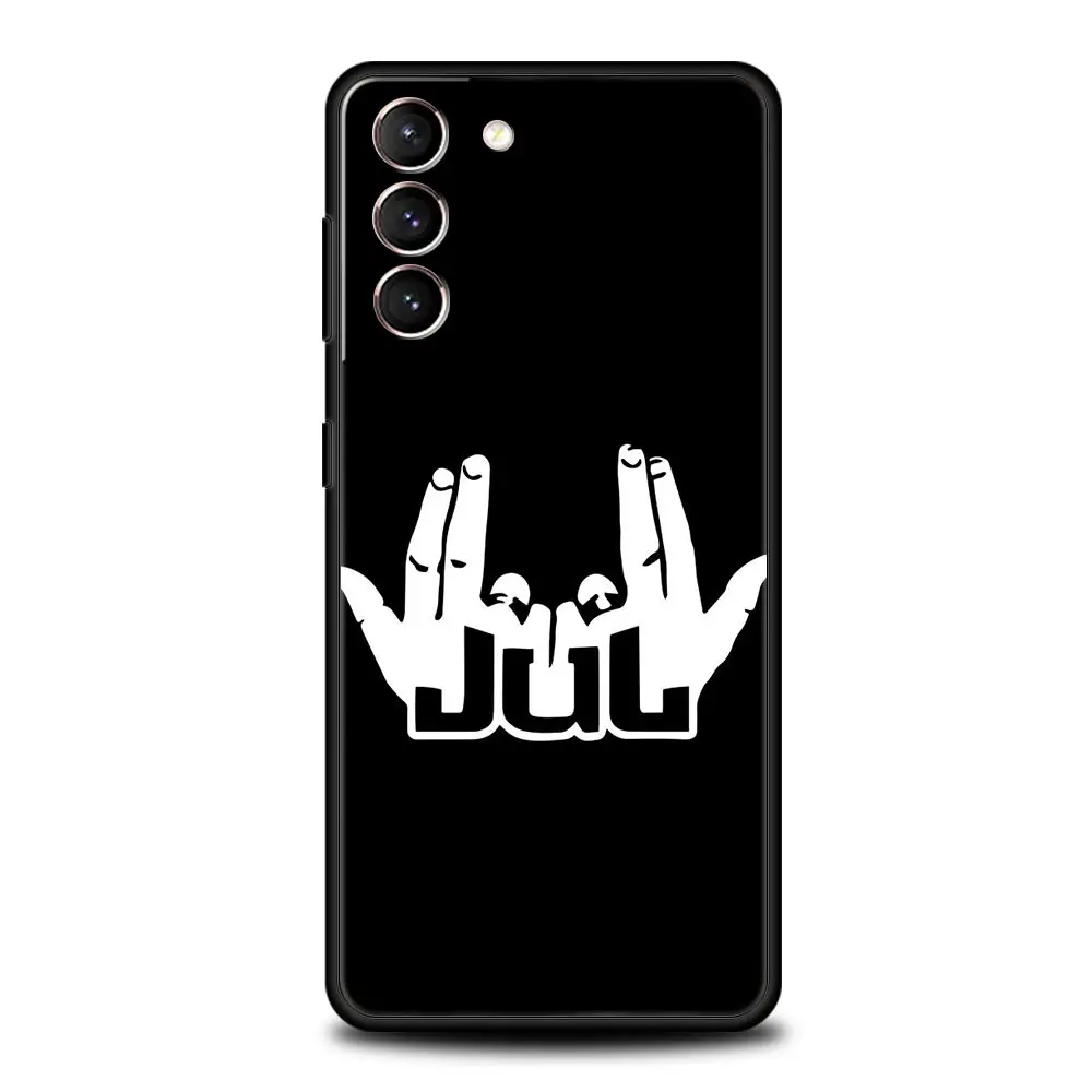 Soft Silicone Phone Case with JuL Rapper Design