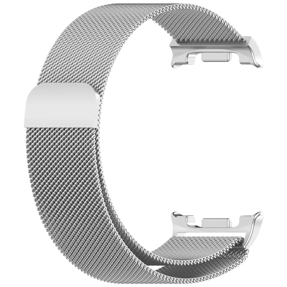 Premium Metal Milanese Loop Magnetic Bracelet Strap - Elegant Design