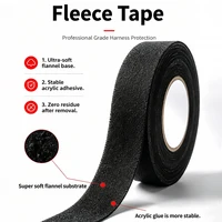 10/25 Meters Heat Resistant Flame Retardant Cloth Tape Coroplast Adhesive Wire Harness Loom Protection For Car Cable Wiring 4