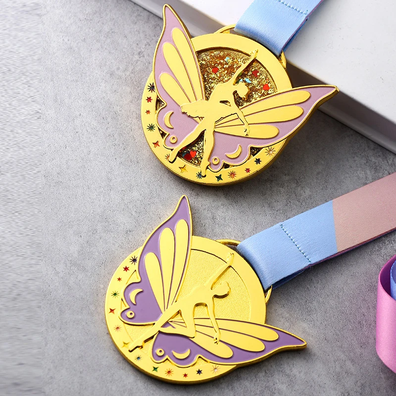 Customized High-End Creative Commemorative Trophies For Children's Dance Competitions School Honors And Team Accomplishments 1Pc