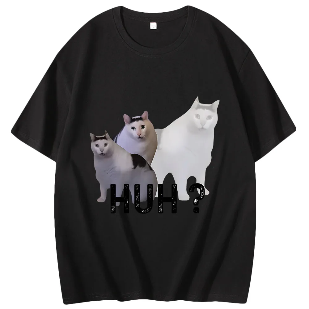 

Meme Cats T-hirts for Women 100% Cotton Kawaii Cute Comfortable Soft Tshirts Short Sleeve Women Clothes Girls/boys Tees Men Tops