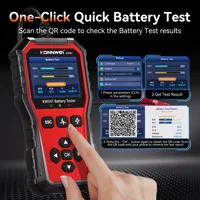 2026 KONNWEI KW341 Car Moto Truck Battery Tester 6V12V 24V Fault Data Printing Start Voltage Test Car Battery Charging Scan Tool - Image 4