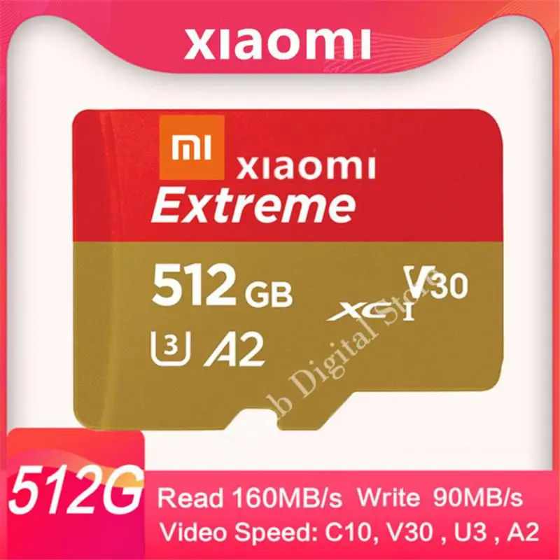 

Xiaomi Original Memory Card 1TB Mini TF Card A2 V30 High Speed Class10 512GB 64GB 32GB For Camera/Phones/Tablets/Gam