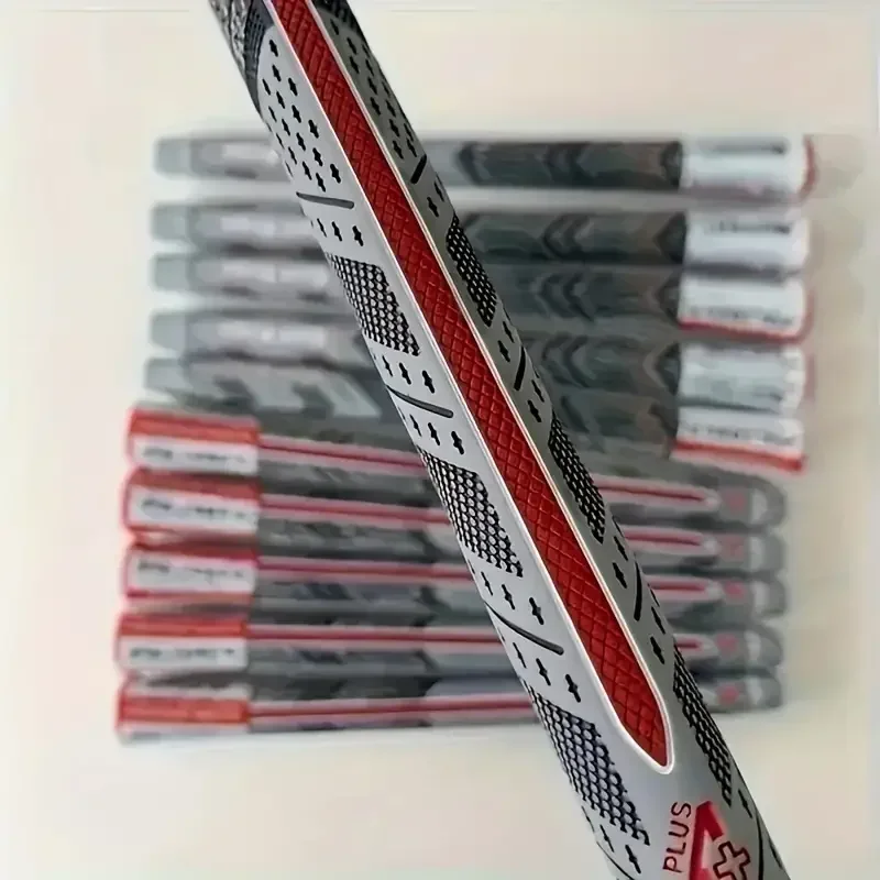 Golf Grips Plus4 Align Grey Standard Midsize Rubber Mixed Cotton Yarn Iron and Wood Club Grips golf putter grips
