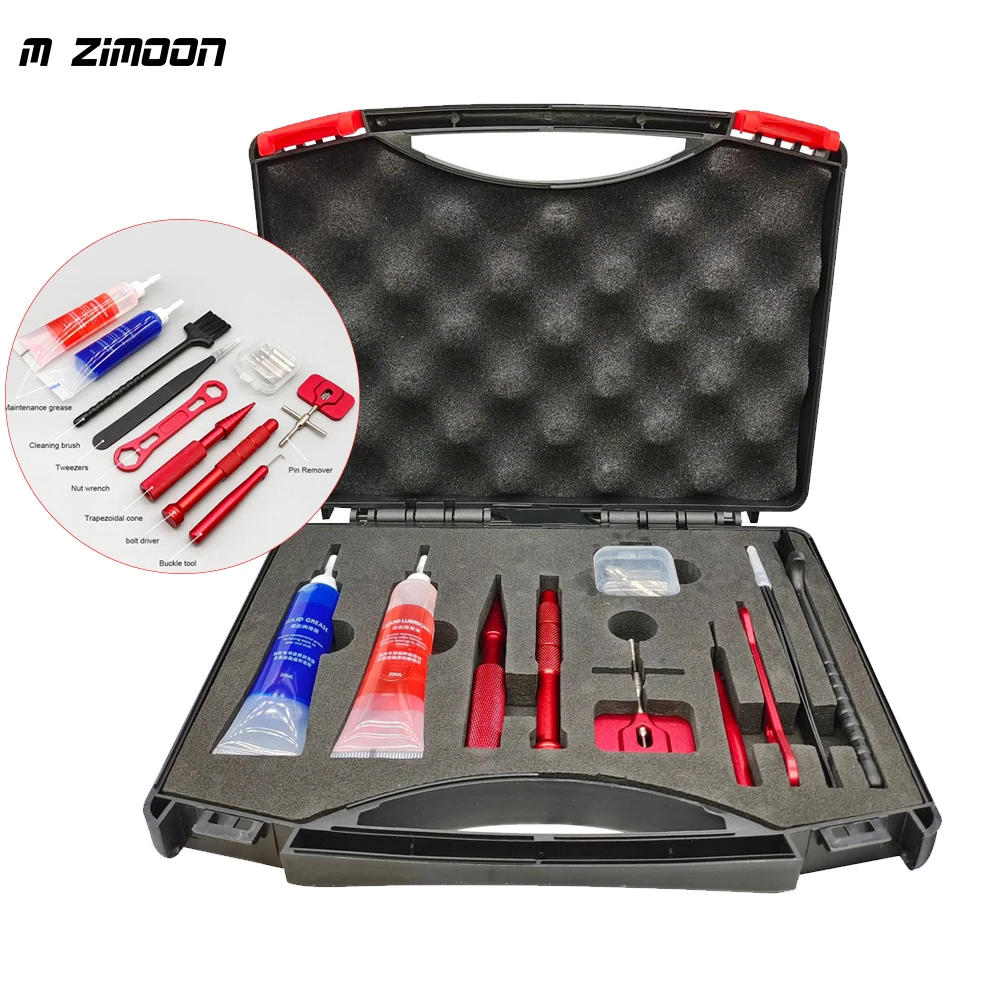 Luxury DIY Toolbox Baitcasting Fishing Reel Repair Kit Reel Maintenance