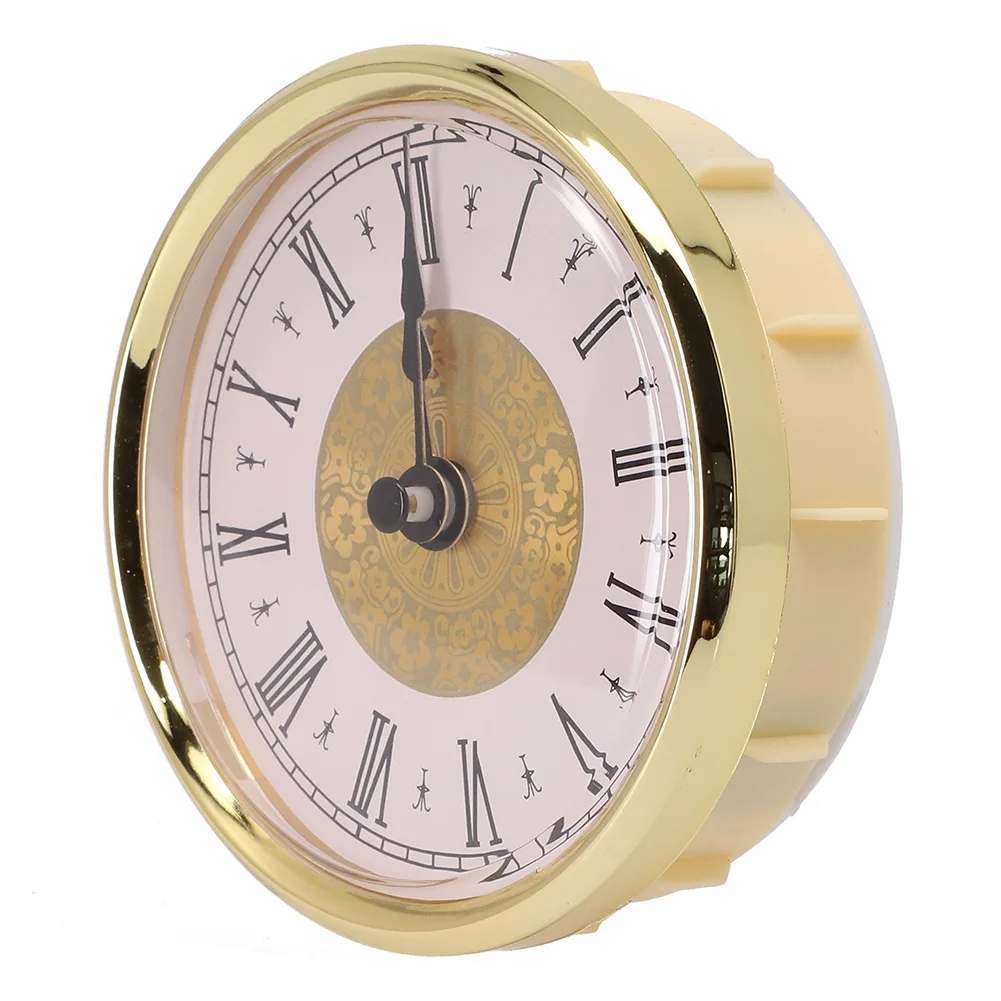 

Brand New Quartz Clock Insert Replace Accessories Metal Numerals Plastic Precision Premium Roman Arabic Silvery
