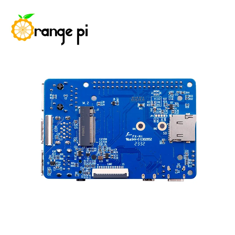 Orange Pi CM4 Base Board Compute Module 4 M.2 M-KEY Slot Gigabit Ethernet RJ45 Suitable for OPi CM4 Core Board single board computer mini development board