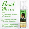 GOIPLE 237ml Braid Mousse for African Women Extra Hold Control Braids Spray Twist Locs High Shine Moisturize Foam Styling Mousse 2