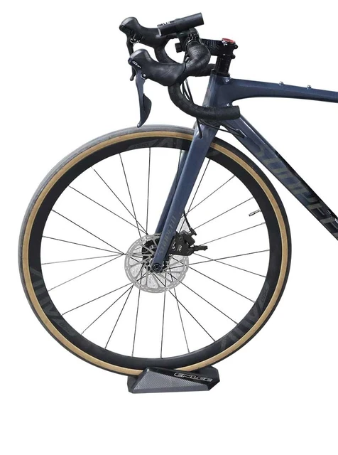 Blocco Riser Per Ruota Anteriore Bici - Supporto Allenamento Indoor, Plastica, Antiscivolo