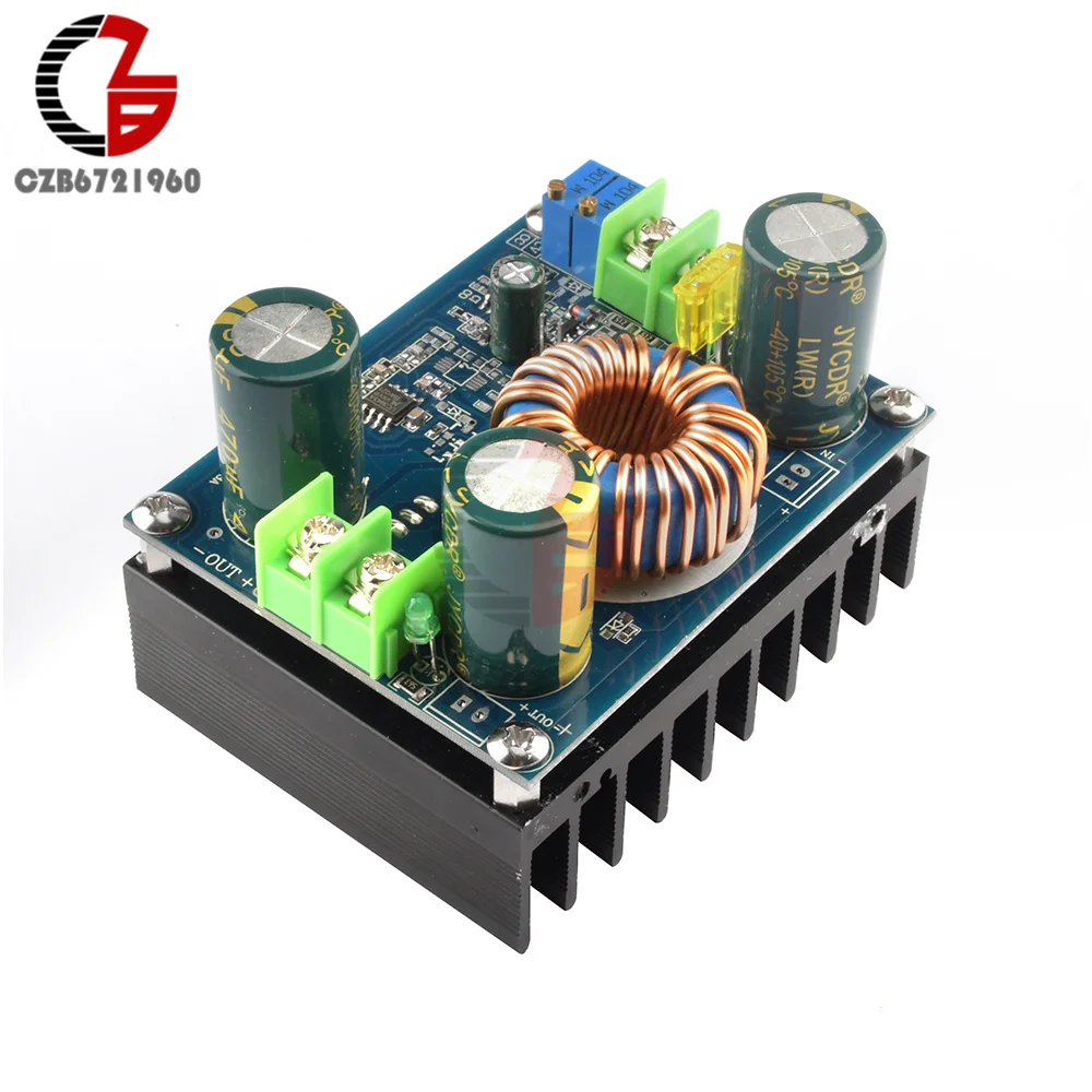 

600W Boost Module Power Supply DC-DC step up Constant Current Voltage 9v-60V to 12v-80V 48V Booster Converter For Car LED Driver
